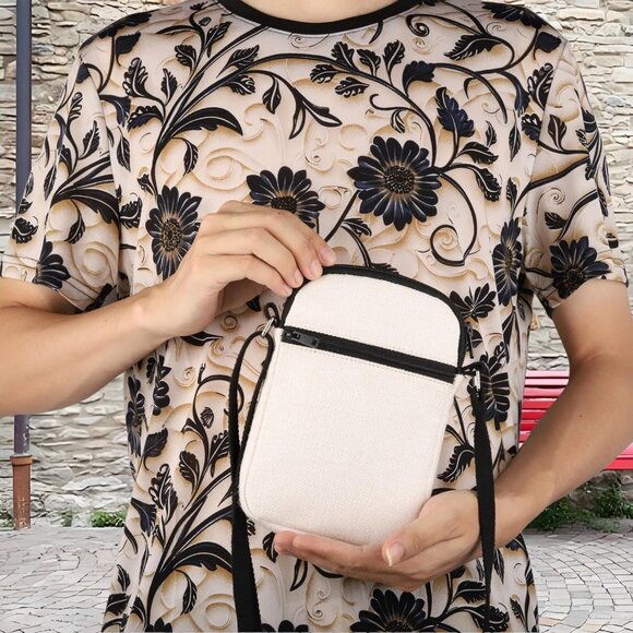 Chic So-da Inspire Messenger Bag for Drink Lovers – Adjustable & Spacious Design - Picture 6 of 7